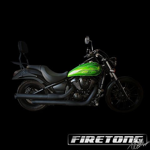 Escapamento Estilo Original Kawasaki Vulcan 900 /10-15/