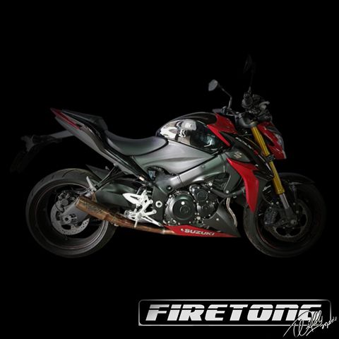 Escapamento Flame II Suzuki GSX-S 1000  /16-22/