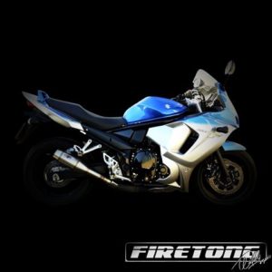 Escapamento Flame Suzuki GSX 650F /09-17/