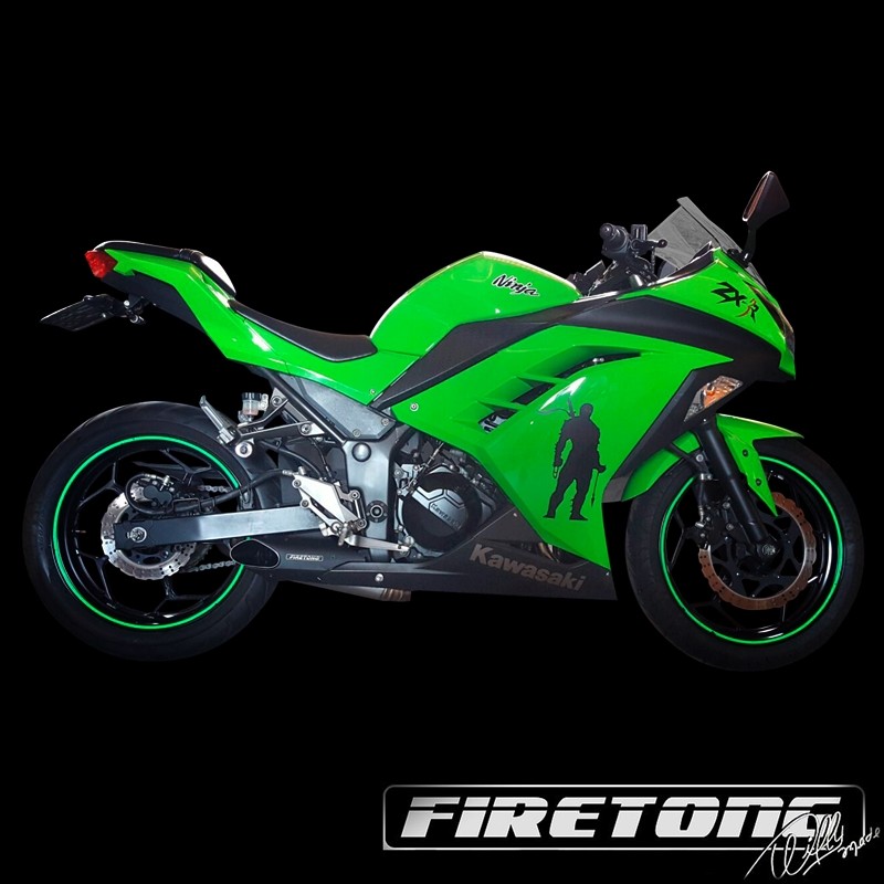 Escapamento Willy Made Full, Kawasaki Ninja 300 /13-21/