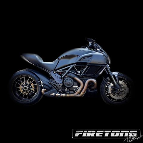 Escapamento Willy Made Ponteira Ducati Diavel /11-18/